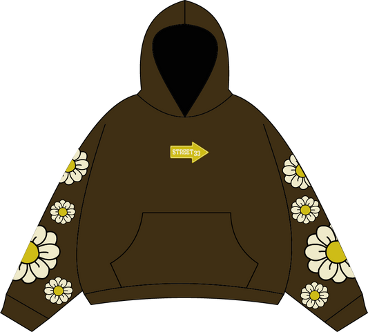 STREET 33 "Flower" hoodie